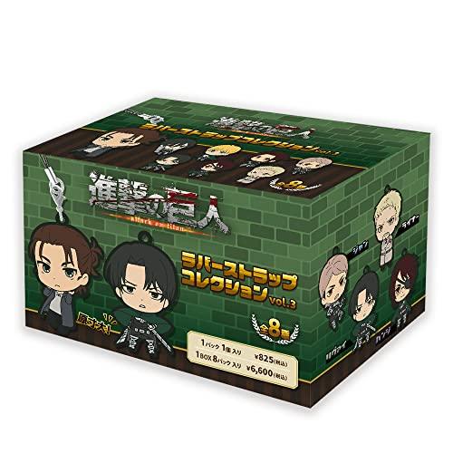 Attack on Titan Rubber Strap Collection vol.3 (BOX)