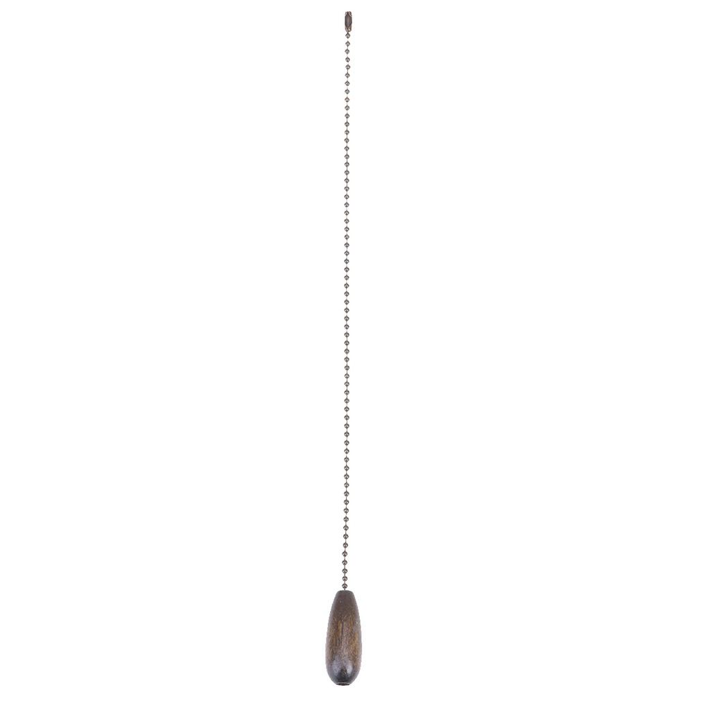 Wooden Ceiling Fan Chain Pulls 4Pcs: Pendant Pull Chain Extension for Ceiling Light Lamp Fan Replacement
