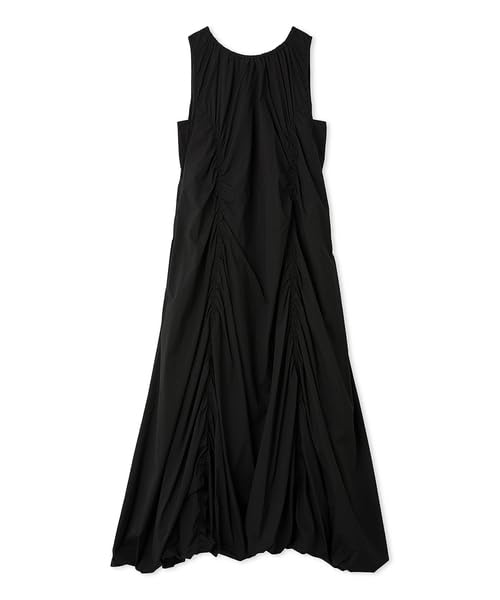 Emi Nylon Balloon Dress 13WFO254085BLK0