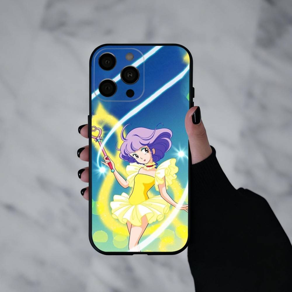 M-Magical Angel Creamy M-Mami Phone Case For iPhone 17pro, 16,15,14,13,12,11 X XR Plus,Others Soft Black Cover