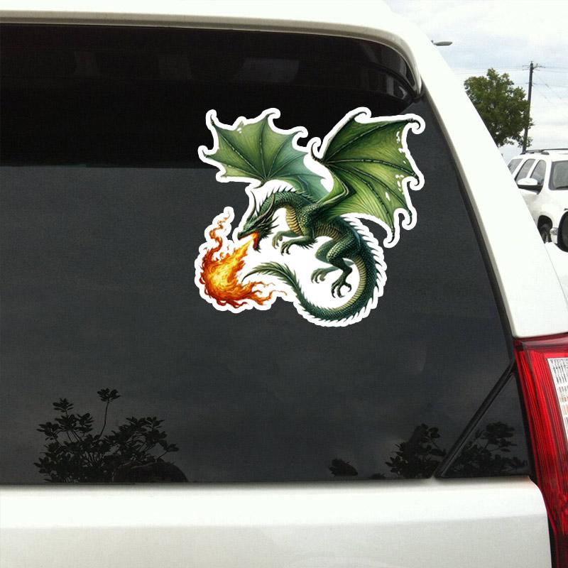 Personalized Vinyl Car Stickers Decals Waterproof Window Motorcycle Campervan Bumper Truck Laptop Decorative Vinyl Artwork HE32