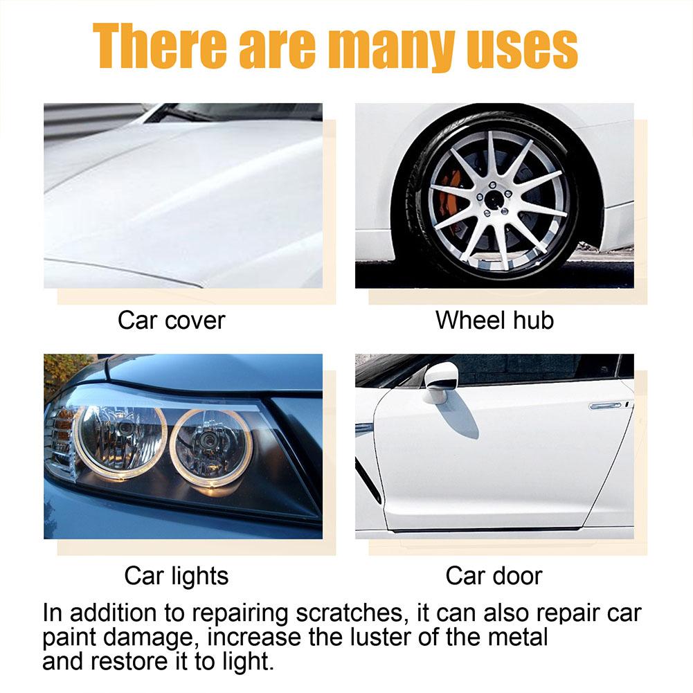 Car Scratch Repair Paste Repairs Paint Scratches Cleans Surface Oxide Layers & Stains Car Scratch Remover Restores Car Gloss