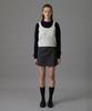 Tudment Mini Wrap Skirt Charcoal