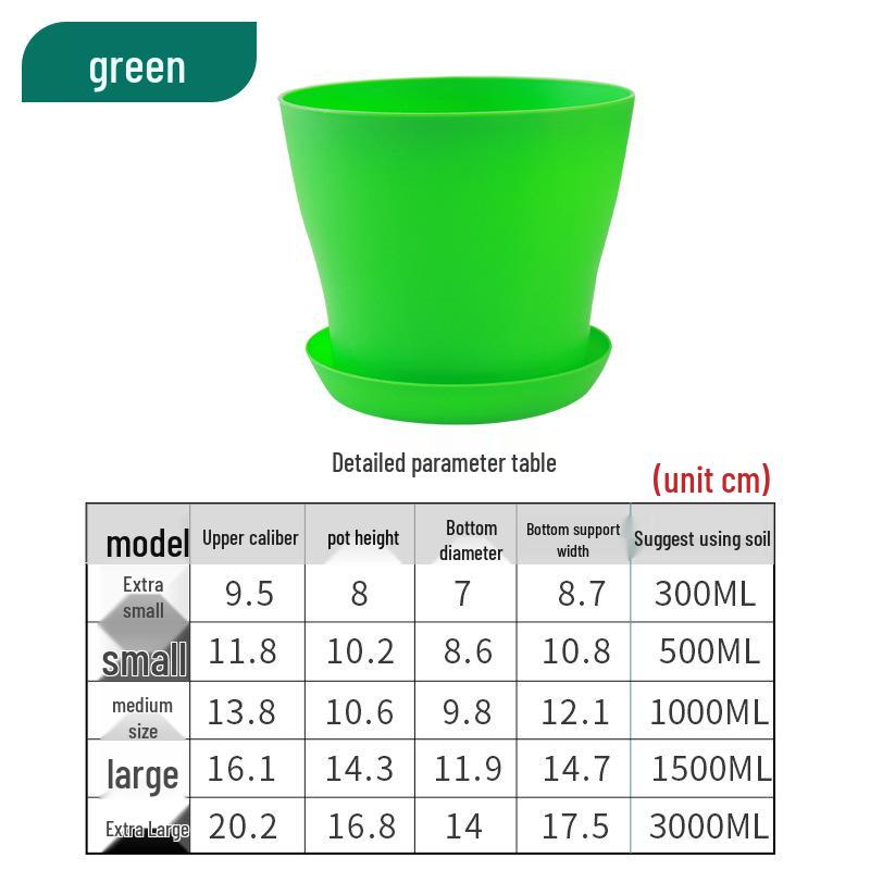 Large Resin Flower Pot for Balcony - Ideal for Roses, Chlorophytum, Succulents, and More