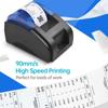 BISOFICE 58MM Desktop Receipt Printer USB+BT 203DPI Direct Thermal Printing Compatible with
