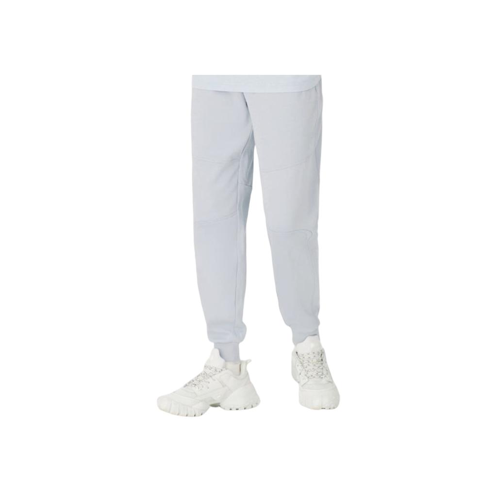 Li-Ning Pantalon de jogging imprimé lettres latérales Sports Life Series pour homme, gris AYKS285-3