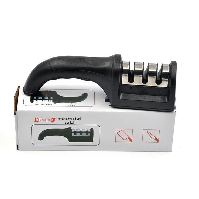 

Portable 3-Stage Manual Knife Sharpener