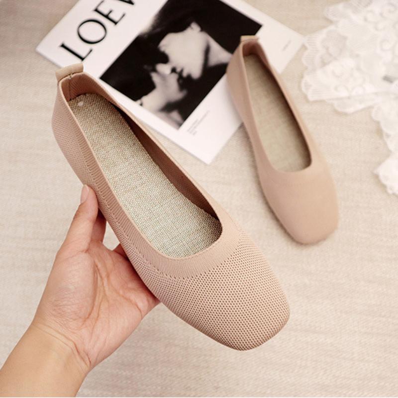 Fashion 2025 Women Fashion Flats Breathable Mesh Spring Summer Flat Shoes Soft Sole Multi-colors Slip-on Female Walking Driving Loafers