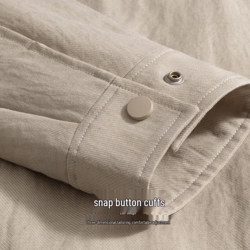 Hodo Men's Tencel & Linen Lapel Jacket