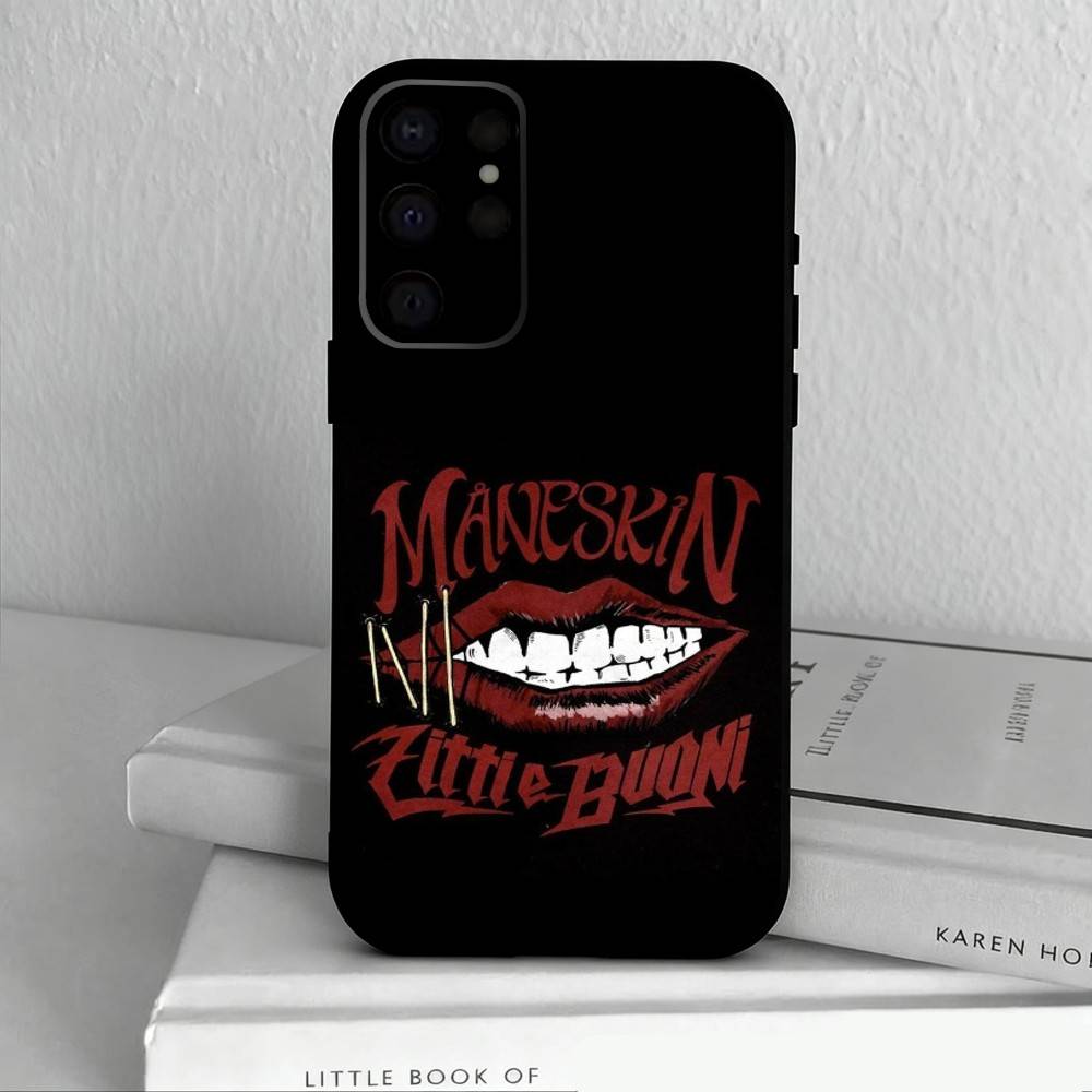M-Maneskin-N D-Damiano David  Phone Case For Samsung S25,S24,S21,S22,S23,S30,Ultra,S20,Plus,Others Soft Black Cover