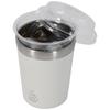 Pearl Metal Convenience Store Cup, Large, Vacuum Insulated, Bittersweet, White, HC-567