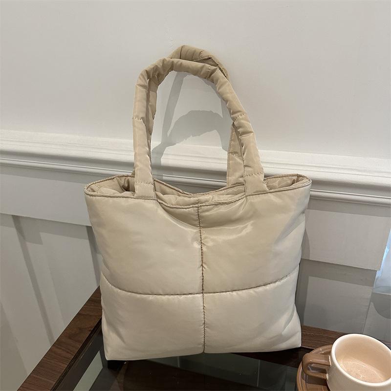 High Value Nylon Cloud Bag Sweet Versatile Tote Bag Lazy Wind Large Capacity Shoulder Bag