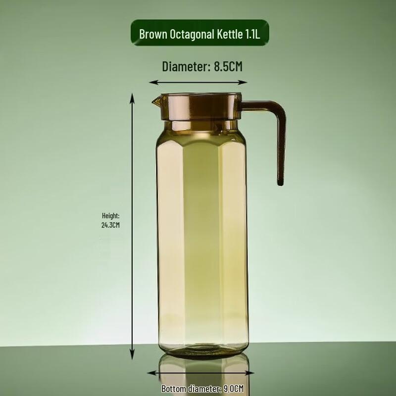 Dajujiang Commercial Striped Acrylic Beverage Pitcher