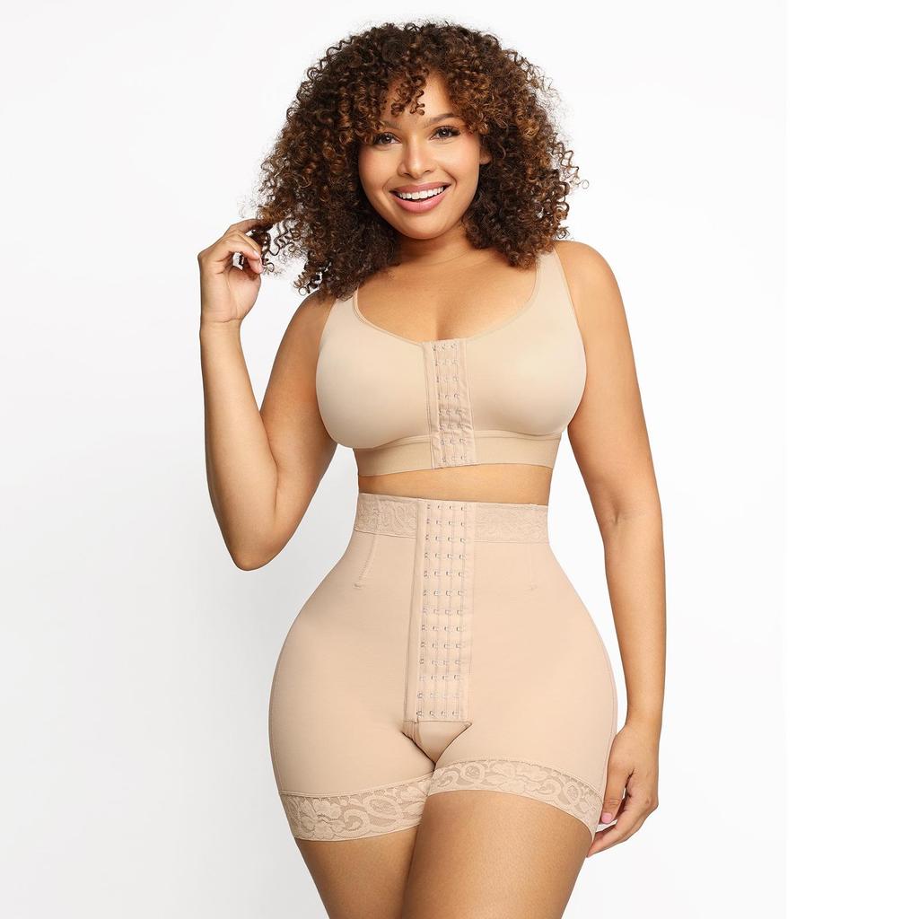 Women's large size lace high waist tummy lifting pants, stretch yoga fitness pants, suitable for daily exercise, body shaping