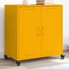 VidaXL Buffet, Cabinet with Door, Cupboard with Storage, Living Room Organizer Home Interior, Yellow 846659