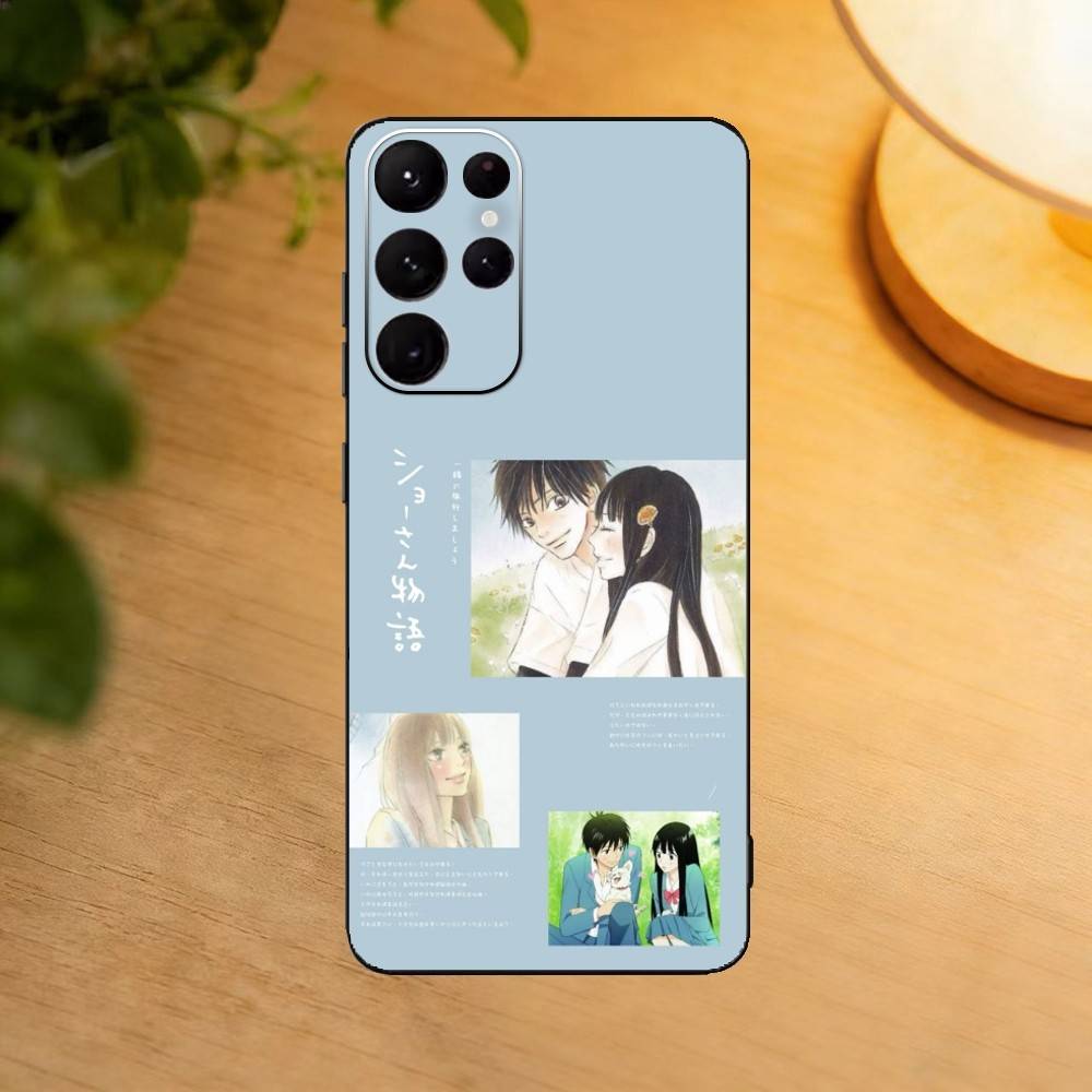 K-Kimi Ni Todoke S-Sawako Phone Case For Samsung S25,24,23,22,30,21,10,9,Ultra,Plus,Lite Soft Black Case