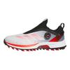 adidas Adizero ZG BOA Spikeless Golf Weiß Lucid Rot Herren Sneaker Wolkenweiß Kernschwarz IH9896
