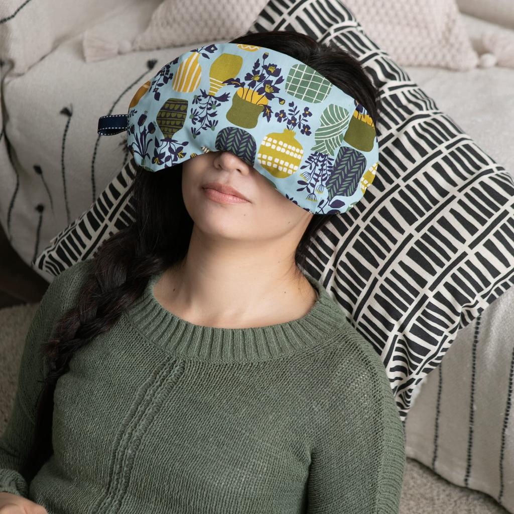 Hergestellt mit natürlich diesem Augenkissen 29 x 13 x bietet eine kühlende Sensation mit Salz und Wärme mit Mung Es umschließt sanft die Augenpartie und entspannt