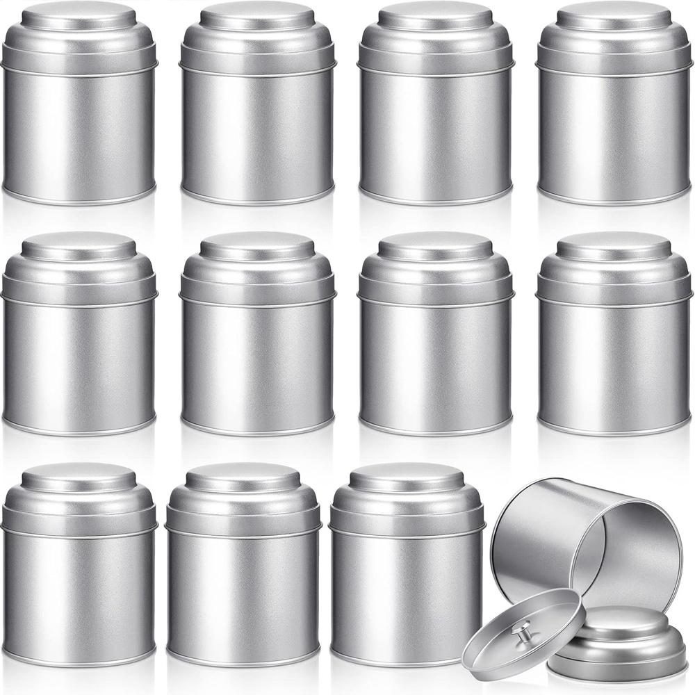 Tea Tin with Airtight Double Lids