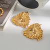 Yori Stainless Steel Floral Earrings for Women 18K Gold Plated Golden Flower Design Hypoallergenic Ear Jewelry 2025