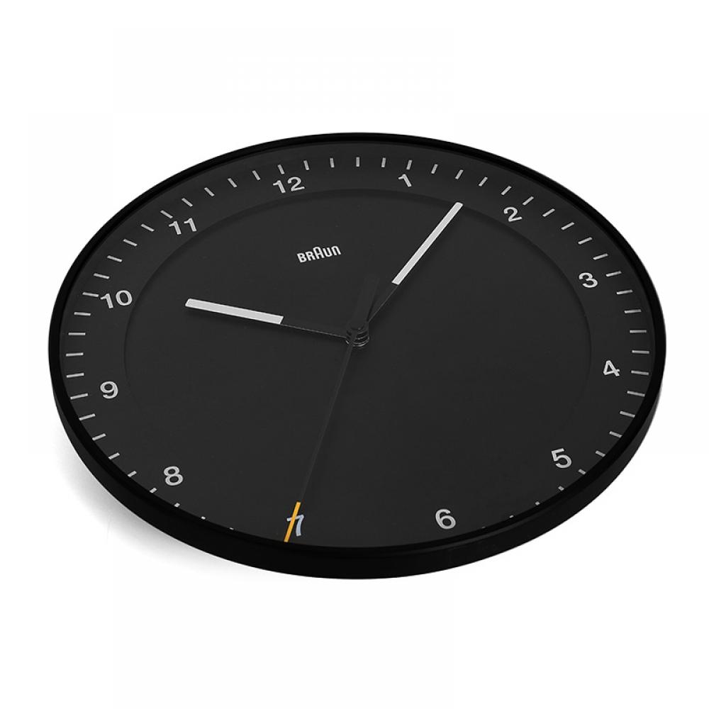 Braun Bc17b Classic Analog Low Noise Large Public Wall Clock