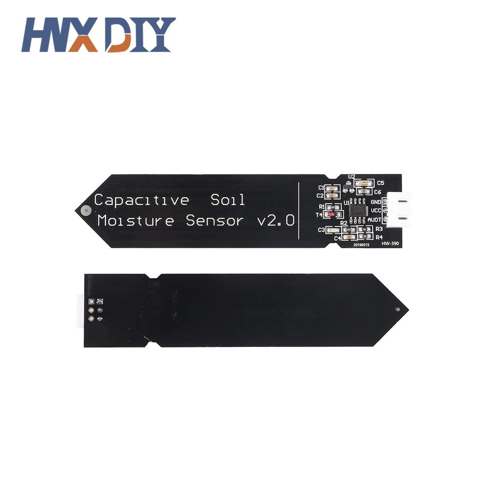 1-10pcs Capacitive Soil Moisture Sensor Corrosion Resistant for Arduino Moisture Detection Garden Watering DIY