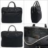 STEFANOMANO Time Limonta Nylon and Genuine Luxury Large Made in Italian Leather Business Commuter Shoulder Office Item [Limited Offer] 2-Way