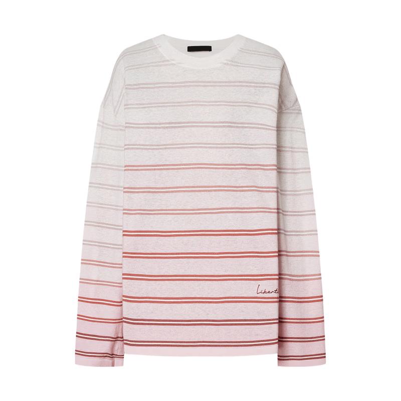 MO&Co. Cotton-Linen Slub Knit Top XS