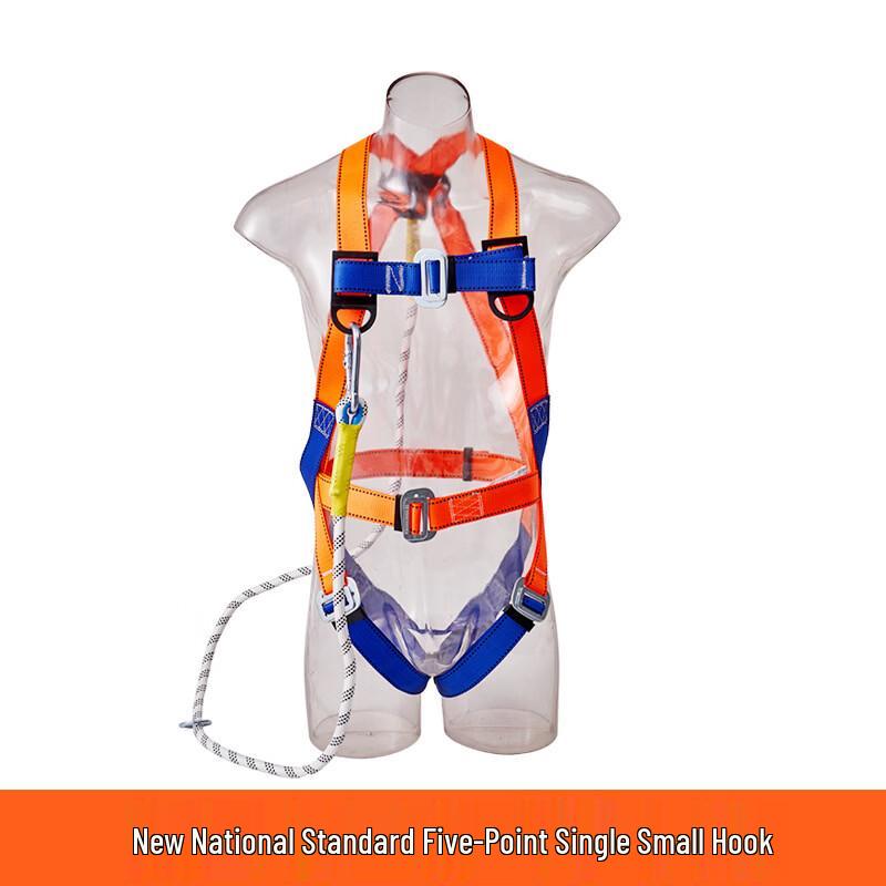 DAXTE Full Body Safety Harness with Fall Protection Buffer