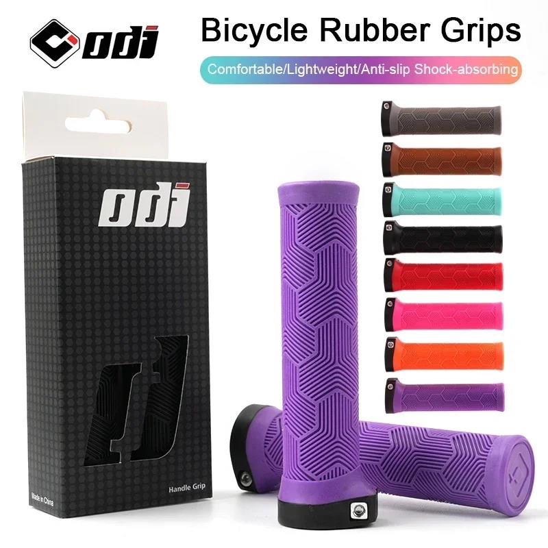 ODI Rubber Bicycle Grips 22mm Purple Brown Pink Orange Black Ergonomic MTB Handlebar Grips for Dirt Pit BMX Mountain Bike Grips 5