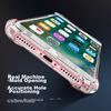 PISEN Compatible with IPhone 6 Plus/6S Plus Phone Case, 5.5-Inch Transparent Slim Anti-Scratch Soft Case with Air Cushion Shockproof Protectio