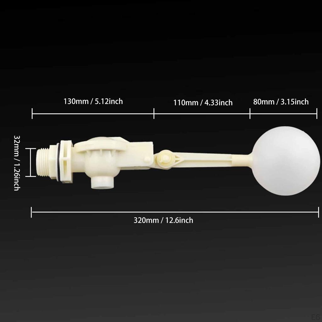 Valve Designed for Automatic Filling with Adjustable Arm In Aquatic Systems