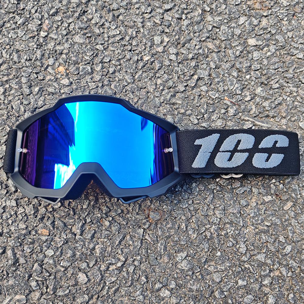 Durable Motocross Racing Glasses Windproof Dustproof Sandproof Motorcycle Goggles for MTB Cycling Riding