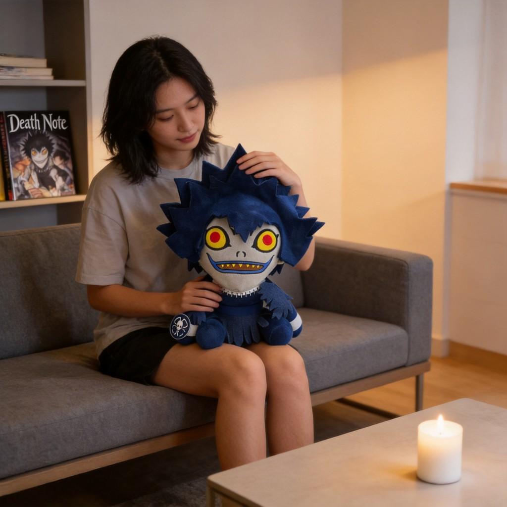 Death Note Ryuk Plush Doll Cartoon Animal Sitin Toy For Anime Fans