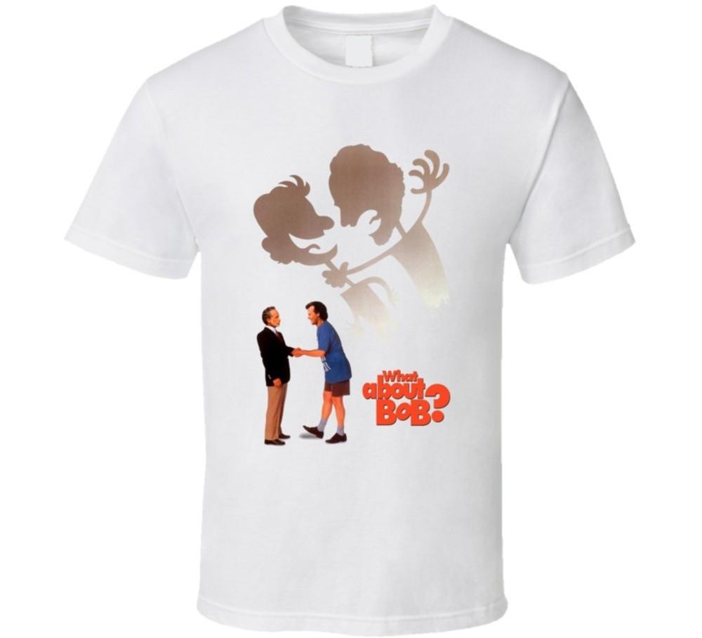 What About Bob Retro 90 s Comedy Movie T Shirt  Unisex T-Shirt L