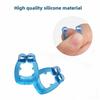 6pcs Silicone Anti Snoring Corrector Magnetic Anti Snore Easy Breathe Improve Sleep Aid Apnea Stop Snoring Nose Clip With Boxs