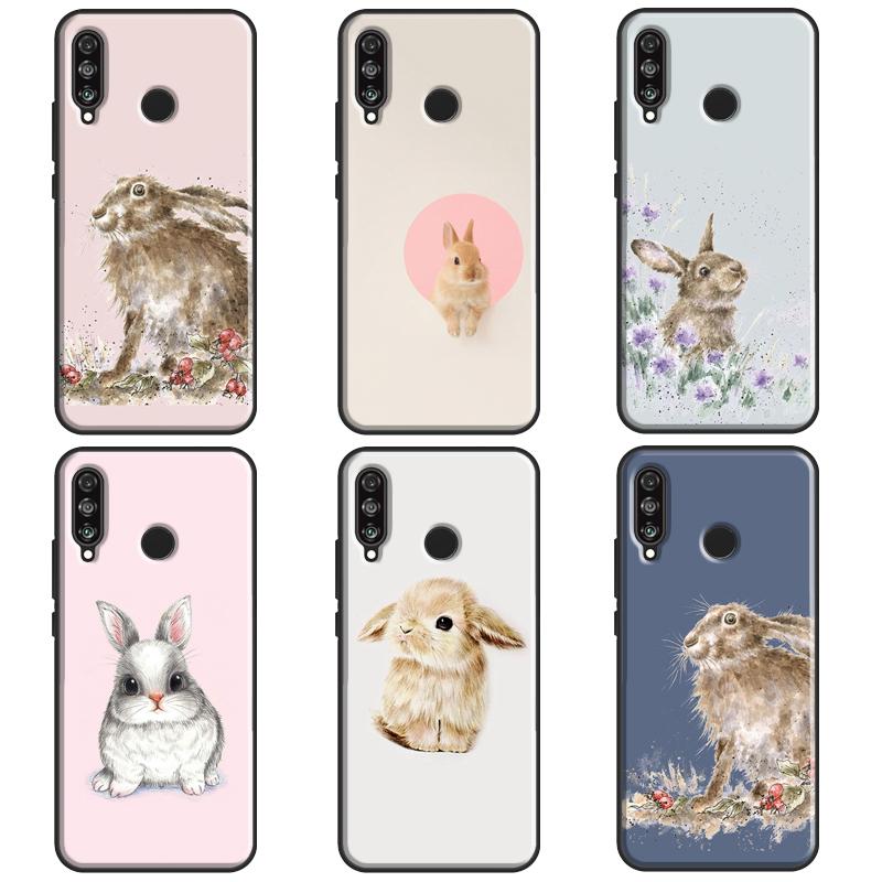 Rabbit For Huawei Nova Y61 Y70 Y90 Y60 Y72 Y91 12s 12i 11i 7i 8i 9 10 SE P60 Pro P30 P40 Lite Case