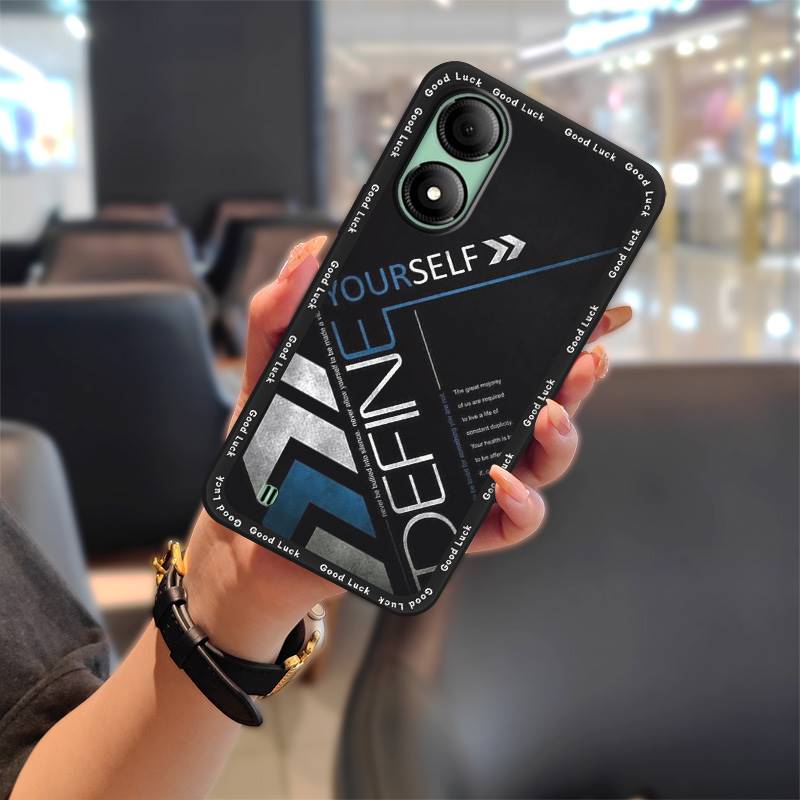 Waterproof Graffiti Phone Case For ZTE Blade A33s Cute Silicone Shockproof Full Wrap Dirt-resistant Protective TPU