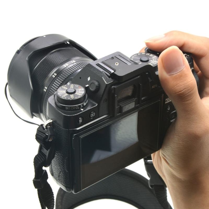Metal Thumb Grip For XT1/2/3/10/20/30 Multiple Camera Models Hot shoe Handle Plate Ergonomic Enhances Stability