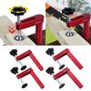 Aluminum Dog Clamps Quick Acting Hold Down, 19mm/20mm Holes Hold Down Clamps for Woodworking Table Workbench Accessories