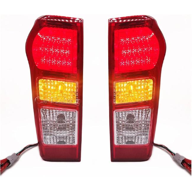 Compatible for Isuzu D-max Dmax Pickup 2012 2013 2014 2015 2016 2017 2018 2019 Car Led Rear Brake Lights Tail Lamp Rear Led Taillight(Only L side)