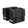 Borse da Ciclo 44L Grande Capacità Borsa da Portapacchi Impermeabile Design a Doppia Faccia con Strisce Riflettenti per Lunghe