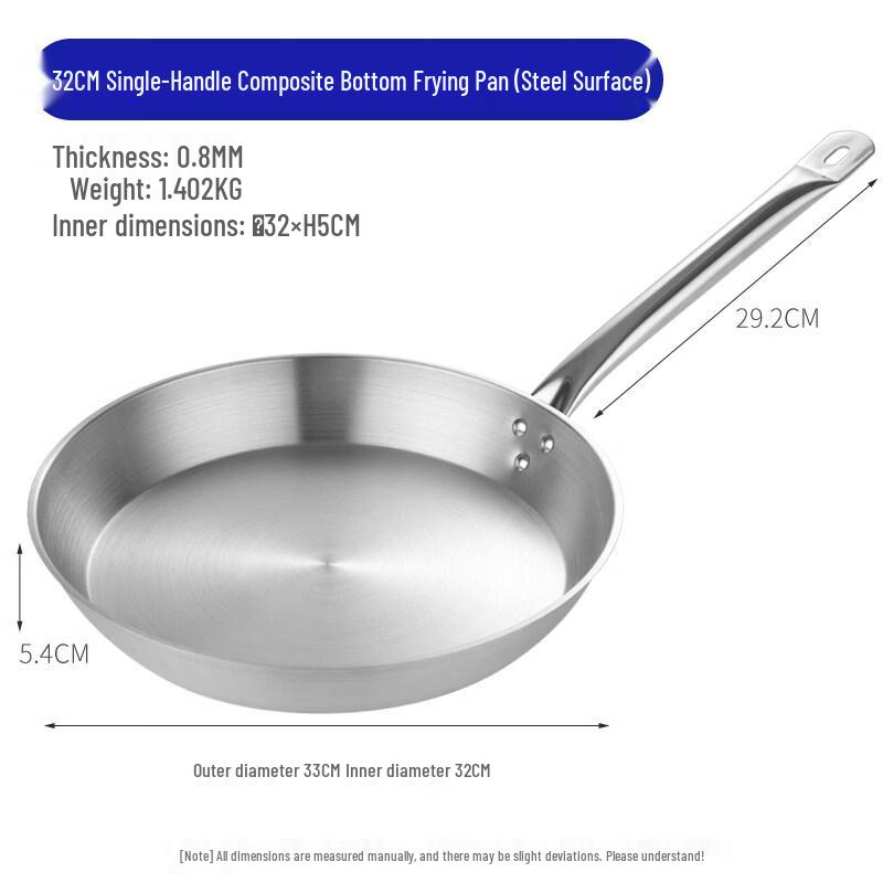 LIEI 32cm Aluminum Alloy Non-stick Frying Pan