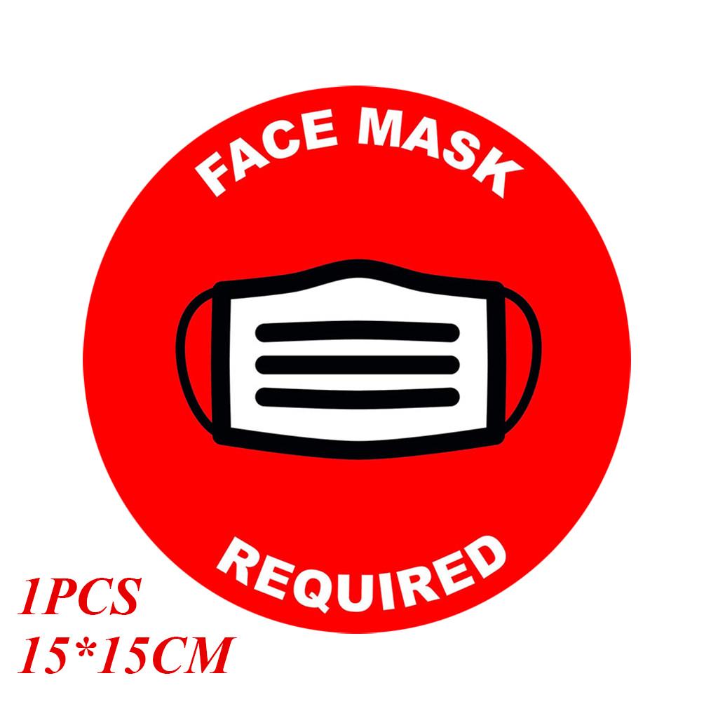 

(SU)Стойте здесь, наклейка с табличкой на полу, держите дистанцию ​​6 футов между полом, указателем расстояния A красный