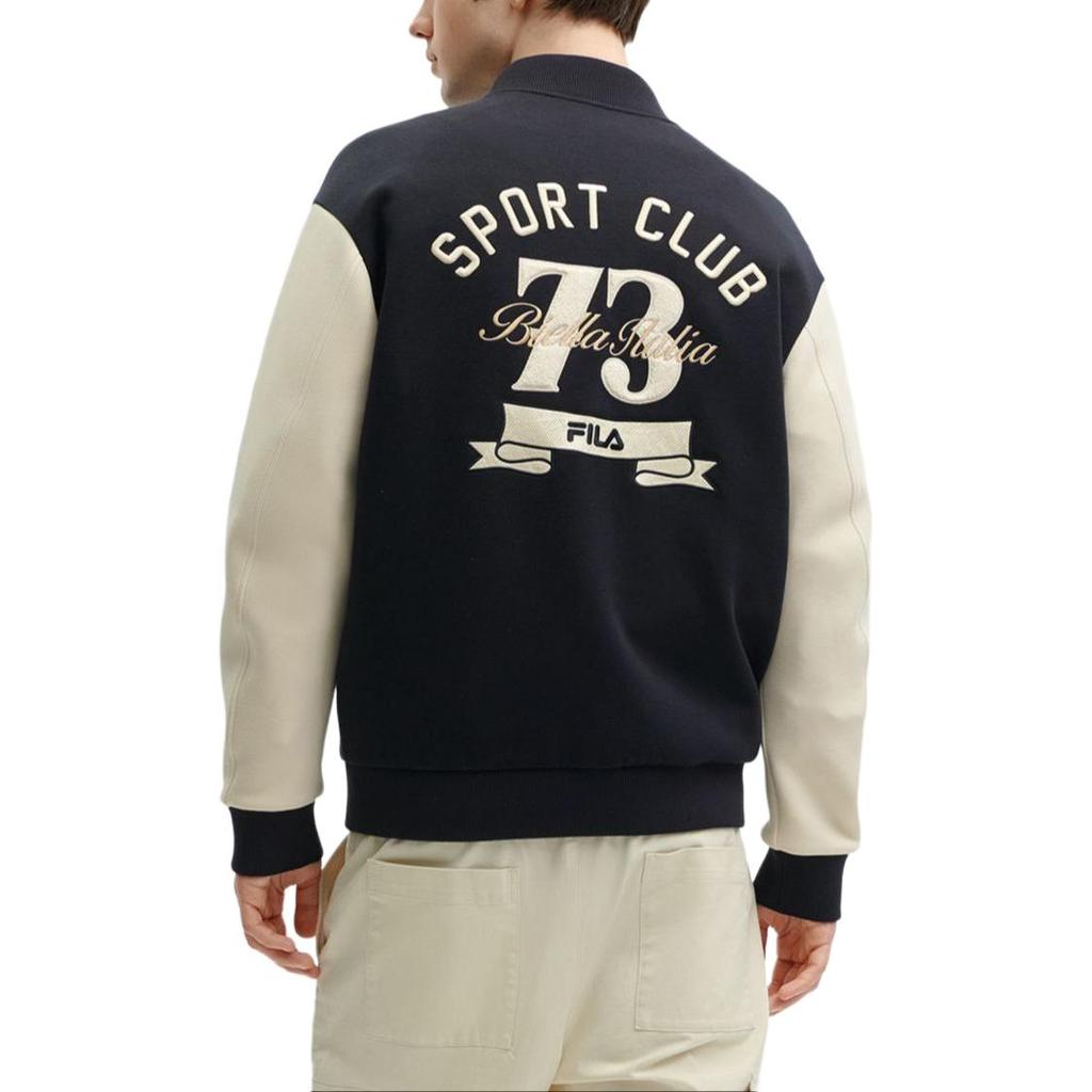 Fila Baseball Jacket Coat Men's Legend Blue F11M419501F-NV