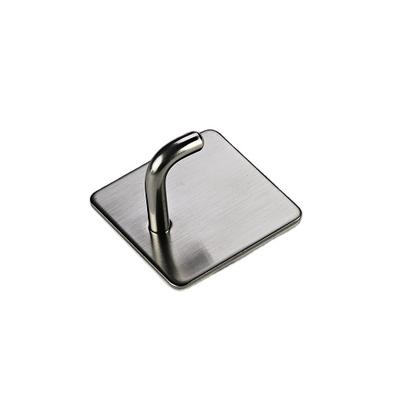 Adhesive Hooks Heavy Duty Wall Hangers Hooks Waterproof Stainless Steel Stick On Hooks for Hanging Kitchen Bathroom Home