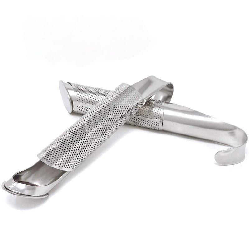 2Pcs/set Stainless Steel Tea Diffuser Strainers Long-handle Tea Filters for Loose Tea Coffee Seasonings Spices Accessories