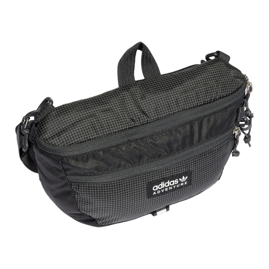 New Adidas Large Adventure Waist Bag Black HL6778