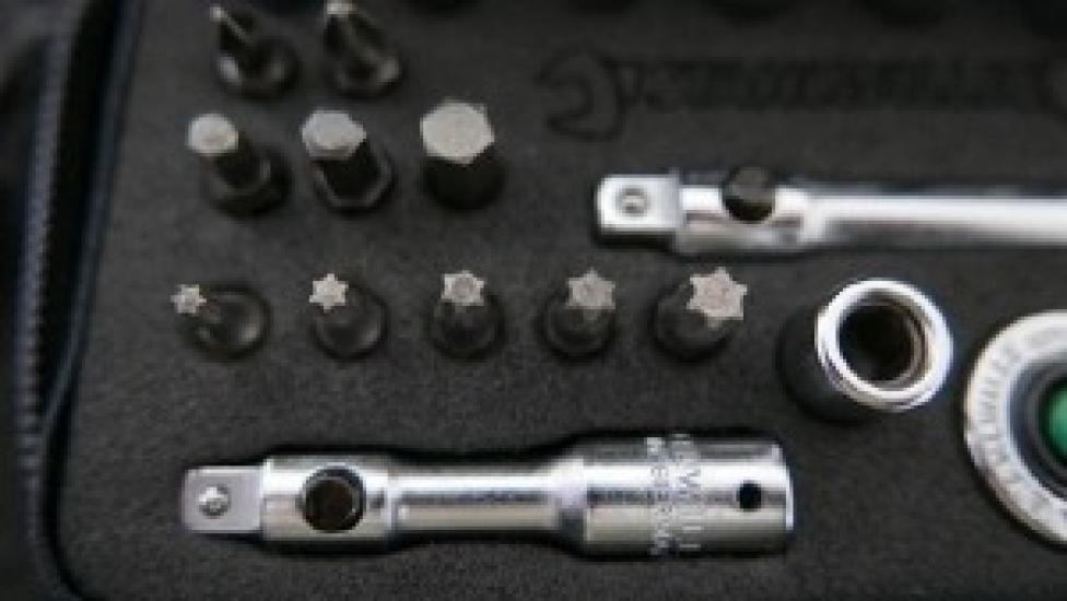 STAHLWILLE 24-piece 1/4SQ Socket Wrench Set with Soft Case 40/20/4 SCI USED