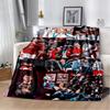 CR7 Goat R-Ronaldo Football Star Flannel Blanket Soft Warm Throw Blanket for Bedroom Living Room Bed Travel Camping Picnic Gift